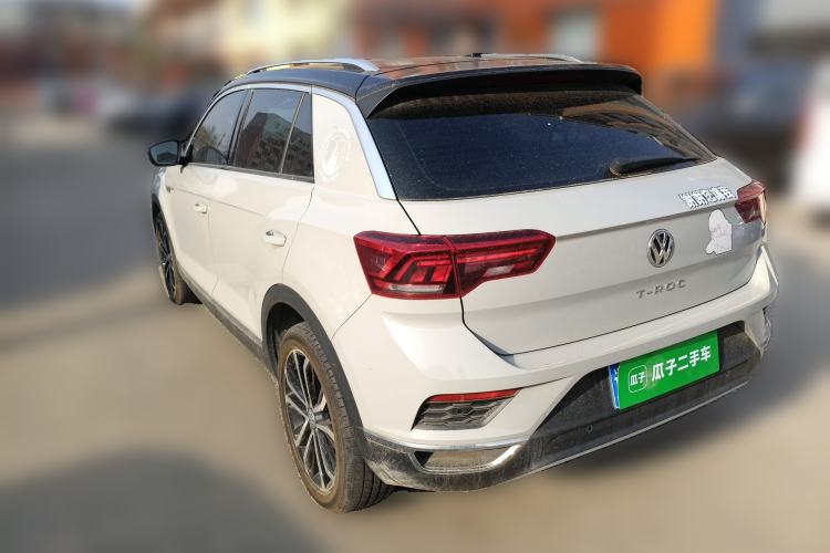 Used Volkswagen T-ROC 2018 280TSI DSG Two-Wheel-Drive Luxury Version China V Emission Standard
