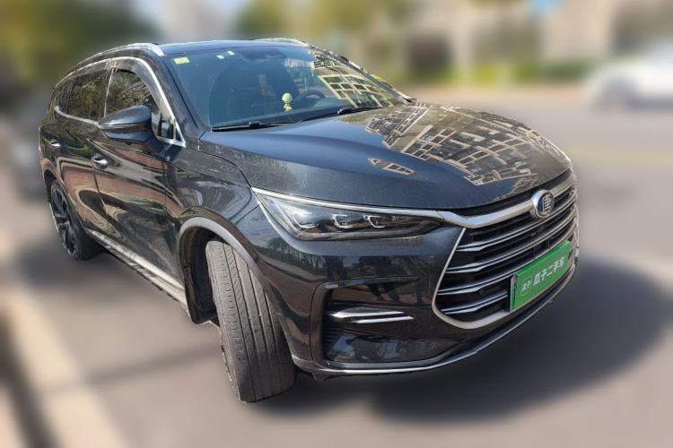 Used BYD Tang New Energy 2021 DM 2.0T Four-Wheel Drive High-Performance Flagship Model Front Right 45 Deg