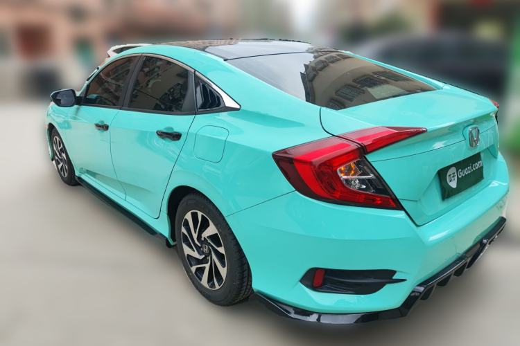 Used Honda Civic 2016 220TURBO CVT Luxury Edition Rear Left 45 Deg