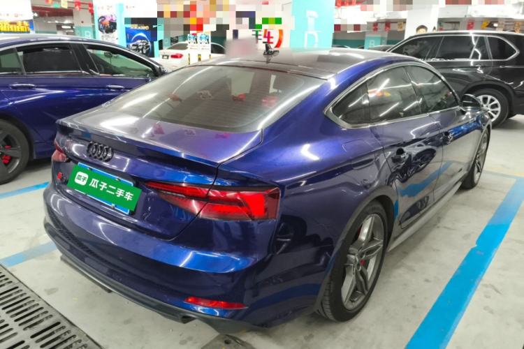 Used Audi A5 2019 Sportback 45 TFSI Sport Edition Rear Right 45 Deg