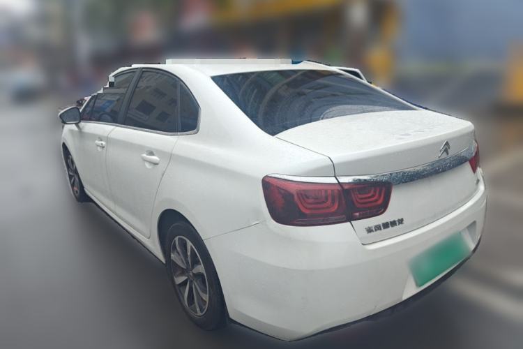 Used Citroen C4 Sega 2018 1.6L Manual Luxury Model Rear Left 45 Deg