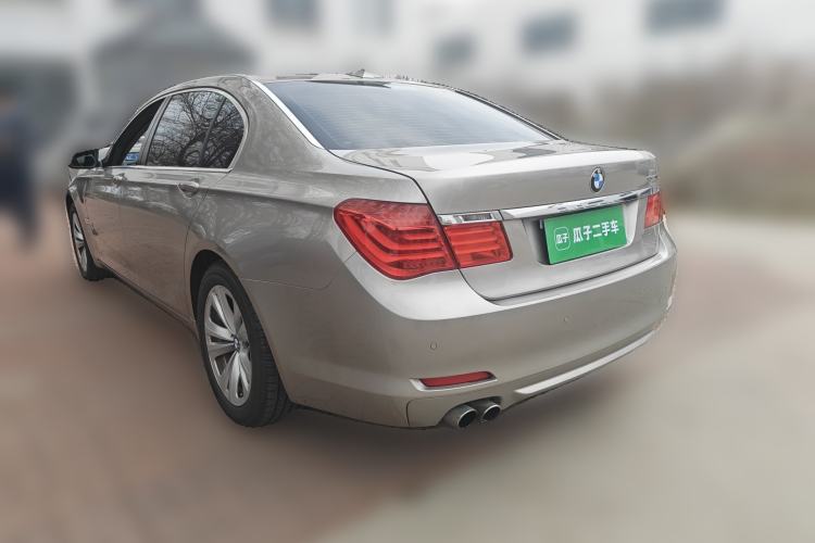 Used BMW 7 Series 2011 730Li Elegant Model Rear Left 45 Deg