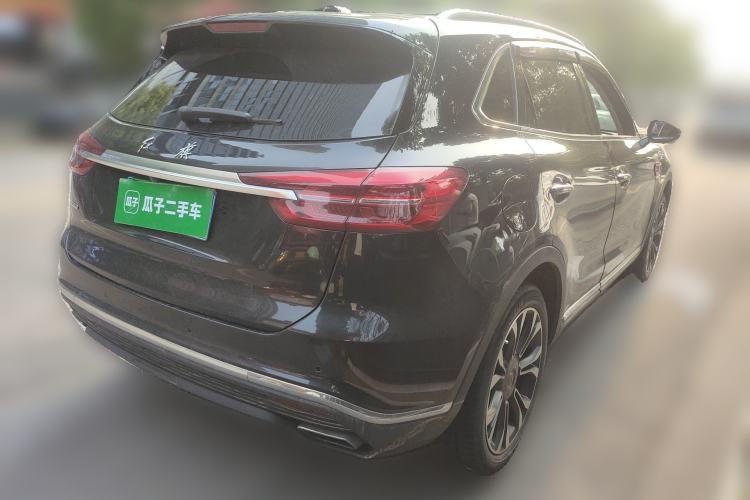 Used Hongqi HS5 2019 2.0T Smart Connect Flagship All-Wheel-Drive Version Rear Right 45 Deg