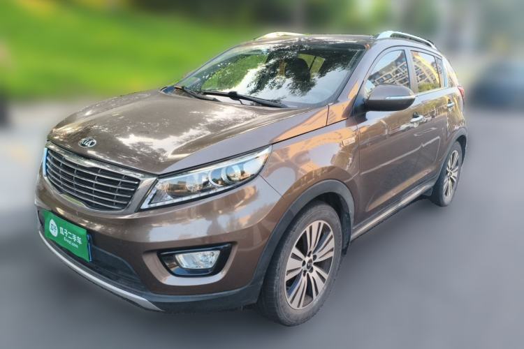 Used Kia Sportage R 2015 2.0L Automatic Two-Wheel Drive DLX Model Guazi used car, China used car export, Used car for sale, Used cars, Cheapest cars for sale