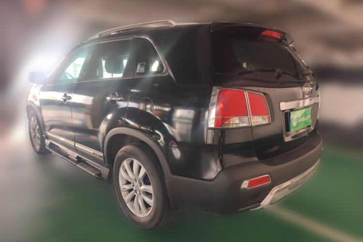 Used Kia Sorento 2012 2.4L Gasoline Luxury Edition Rear Left 45 Deg
