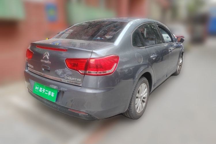 Used Citroen C-Quatre 2013 Sedan 1.6L Manual - Prestige Model Rear Right 45 Deg