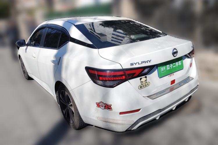 Used Nissan Sylphy 2021 1.6L XL CVT Enjoyment Edition Rear Left 45 Deg