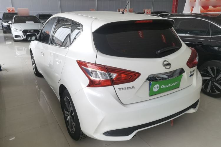 Used Nissan Tiida 2019 1.6L CVT Smart Enjoyment Version China VI Standard Rear Left 45 Deg