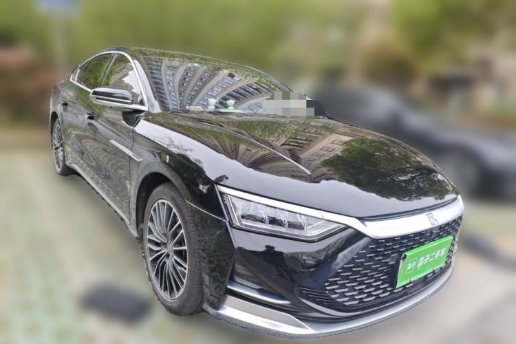 Used BYD Han 2020 DM Four-Wheel Drive Performance Edition Prestige Model Front Right 45 Deg