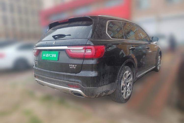 Used Hongqi HS7 2022 3.0T Automatic All-Wheel Drive ZhiLian QiChang Edition 5 Seats Rear Right 45 Deg