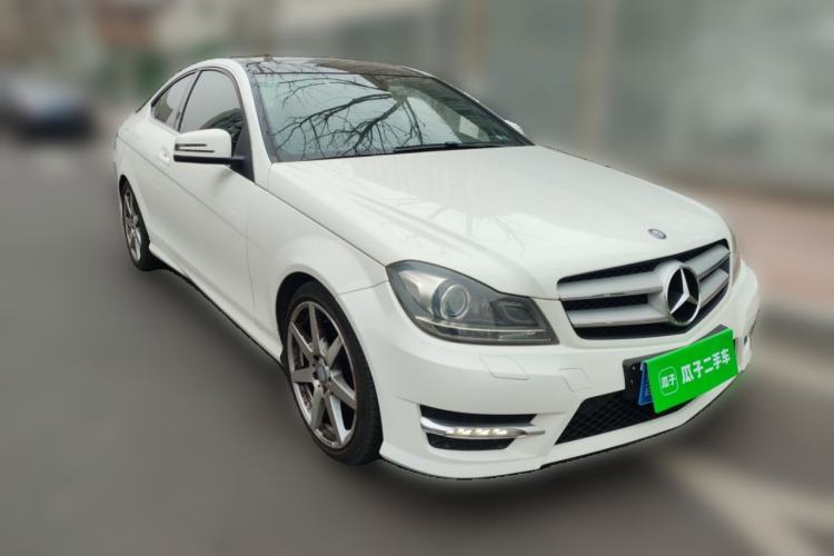 Used Mercedes-Benz C-Class 2013 C 180 Coupe Front Right 45 Deg