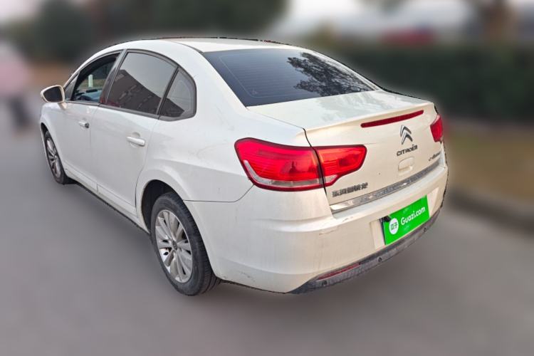 Used Citroen C-Quatre 2013 Sedan 1.6L Manual Enjoyment Model Rear Left 45 Deg