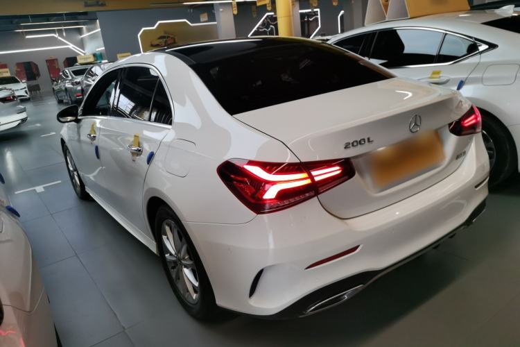 Used Mercedes-Benz A-Class 2020 Restyled A 200 L Sport Sedan Dynamic Version Rear Left 45 Deg