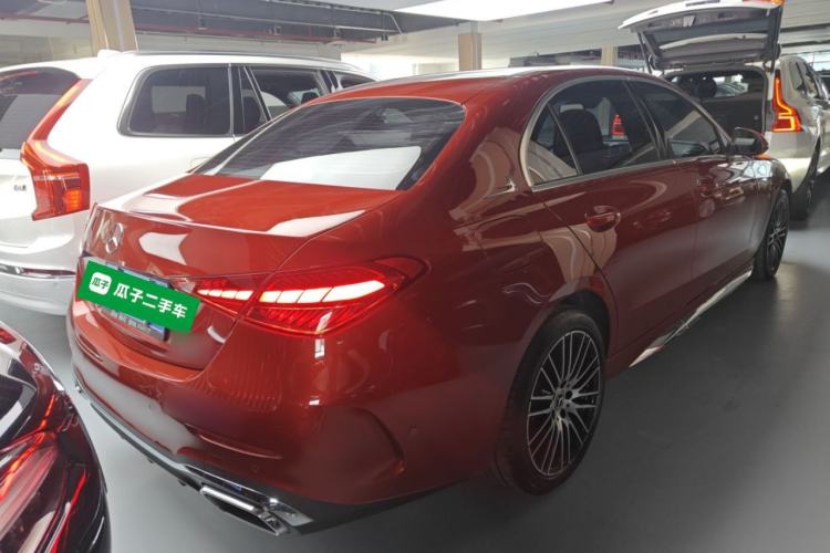 Used Mercedes-Benz C-Class 2022 C 260 L Sport Edition Rear Right 45 Deg