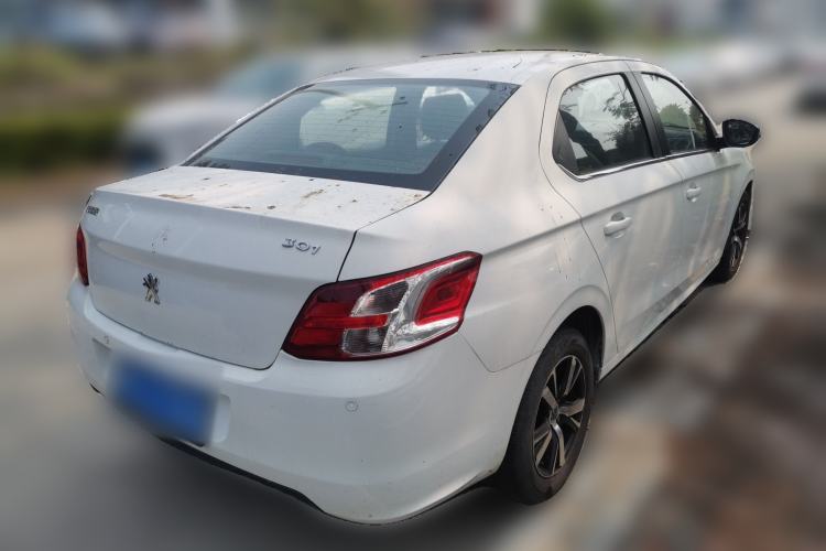 Used Peugeot 301 2014 1.6L Automatic Comfort Edition Rear Right 45 Deg