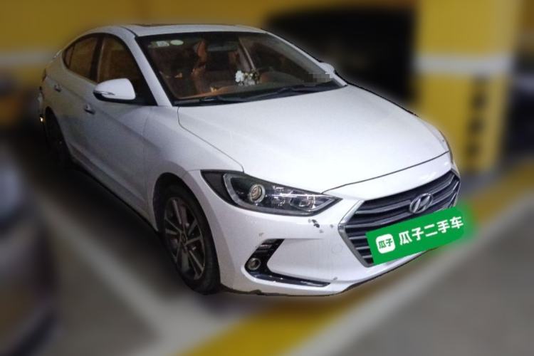 Used Hyundai Elantra (6th Generation / Lingdong) 2016 1.6L Automatic ZhiXuan – Elite Version Front Right 45 Deg