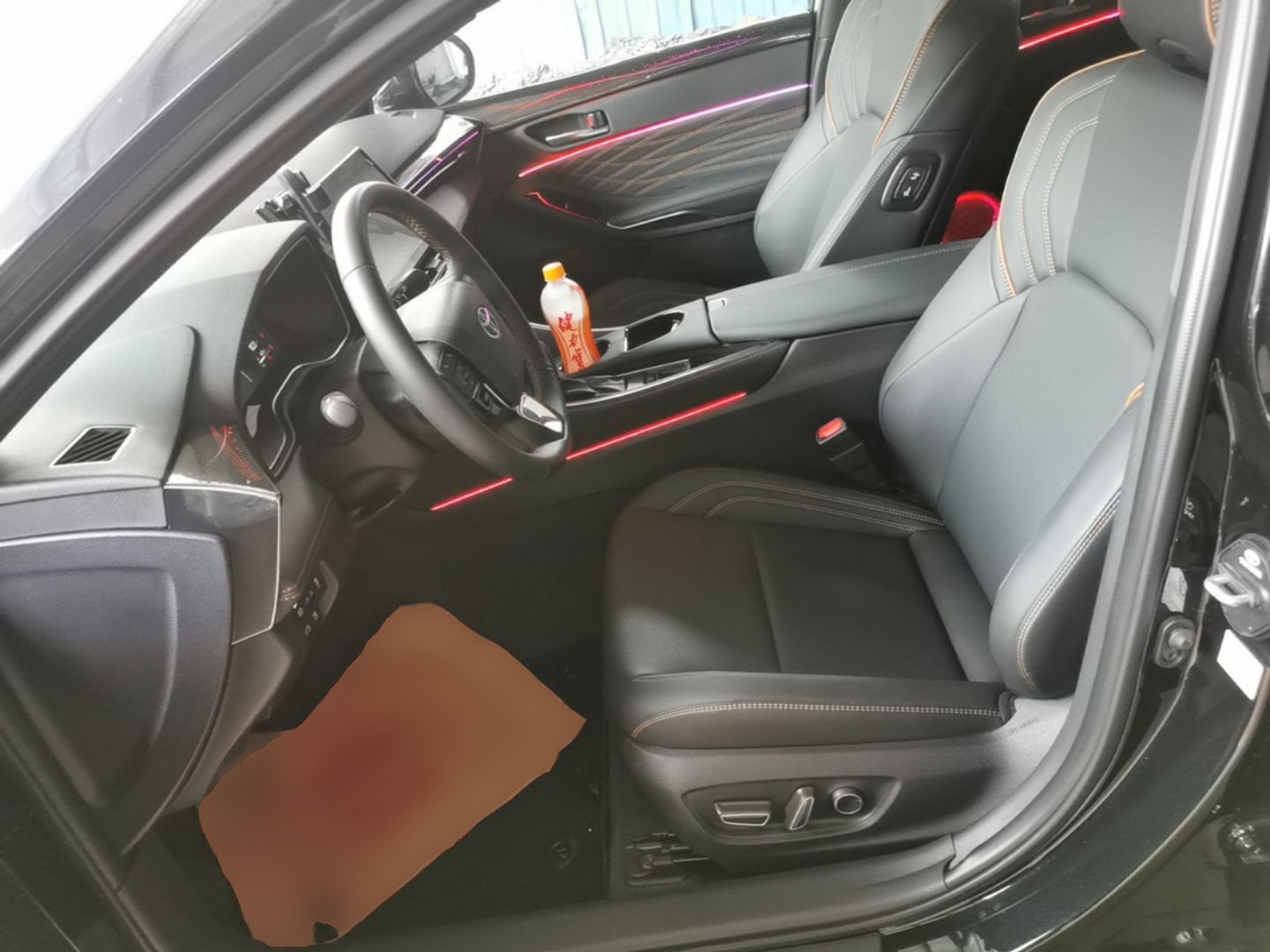 Avant de la voiture
