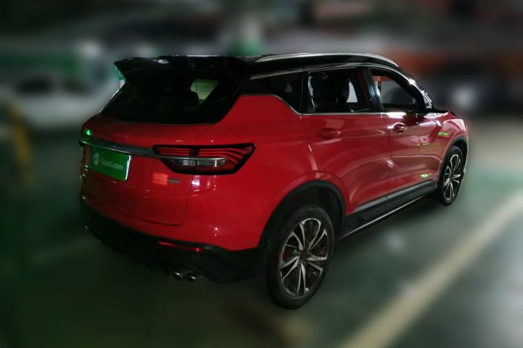 Used Geely Auto Coolray 2019 Sport Model 260T DCT Battle China V Standard Rear Right 45 Deg