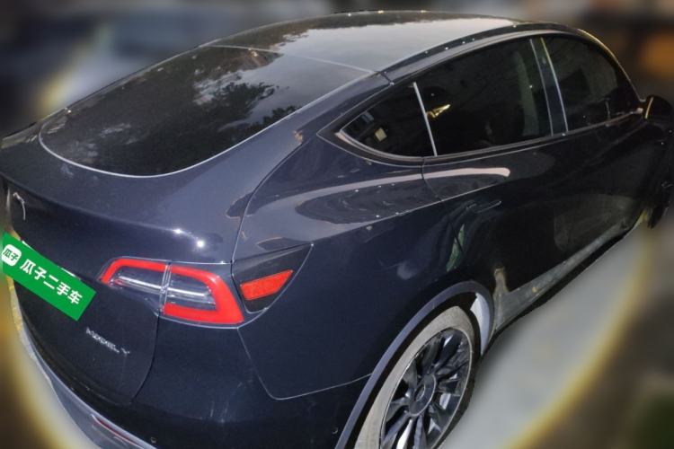 Used Tesla Model Y 2022 Revised Version Rear-Wheel Drive Rear Right 45 Deg