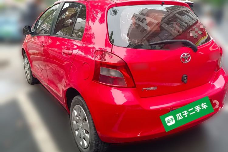 Used Toyota Yaris 2011 1.6E Automatic Charm Edition Rear Left 45 Deg