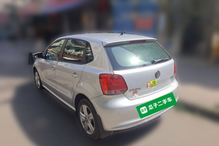 Used Volkswagen Polo 2011 1.4L Manual ZhiShang Edition Rear Left 45 Deg