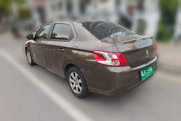 Used Peugeot 301 2014 1.6L Manual Comfort Edition Rear Left 45 Deg