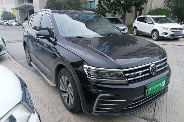 Used Volkswagen Tiguan L New Energy 2021 430 PHEV Plug-in Hybrid Flagship Edition Front Right 45 Deg