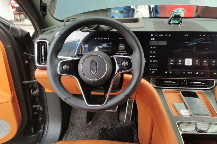 Used Hima AITO M9 2024 Range-Extended Ultra Version 42 kWh 6-Seater Model Steering Wheel