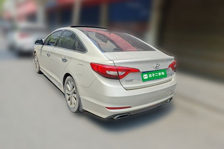 Used Hyundai Sonata 2015 1.6T GX Comfort Model Rear Left 45 Deg
