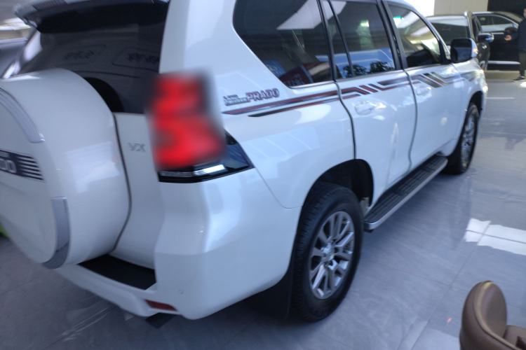 Used Toyota Prado 2018 3.5L Automatic VX NAVI with Rear-Mounted Spare Tire
