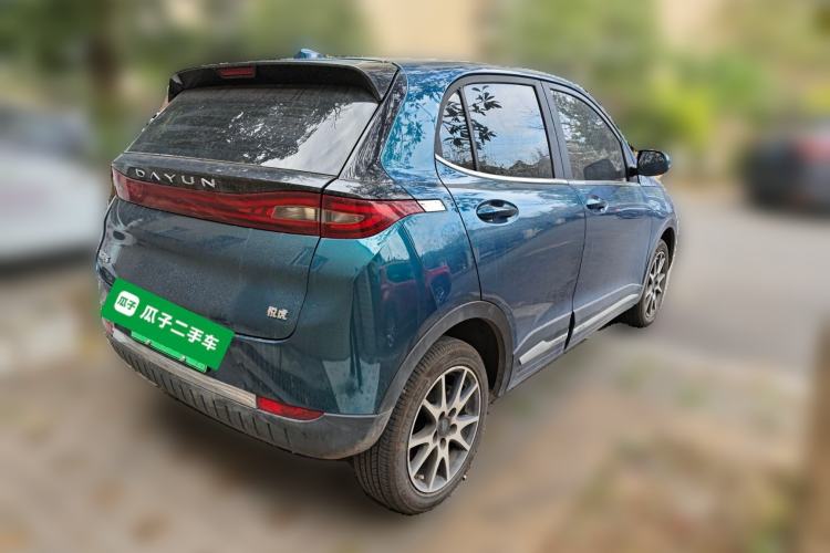 Used Dayun Yuehu 2021 32.85 kWh Two-Wheel-Drive Sprite Version Rear Right 45 Deg