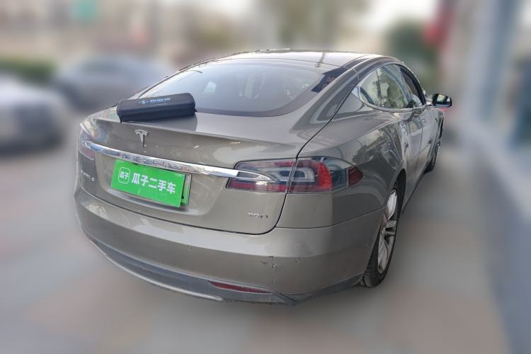Used Tesla Model S 2015 S 70D Rear Right 45 Deg
