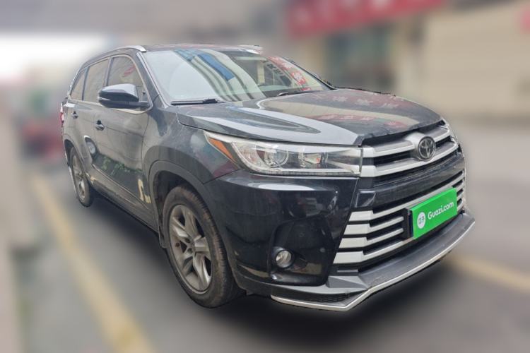 Used Toyota Highlander 2018 2.0T Four-Wheel Drive Luxury Edition 7 Seats China V Emission Standard