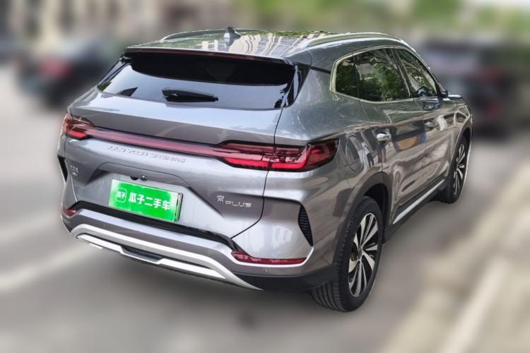 Used BYD Song PLUS New Energy 2024 HONOR Edition DM-i 71km Luxury Model Rear Right 45 Deg