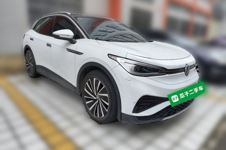 Used Volkswagen ID.4 X 2021 Pure+ Long-Range Edition Front Right 45 Deg