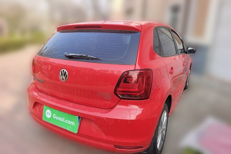 Used Volkswagen Polo 2014 1.6L Automatic Comfort Edition Rear Right 45 Deg