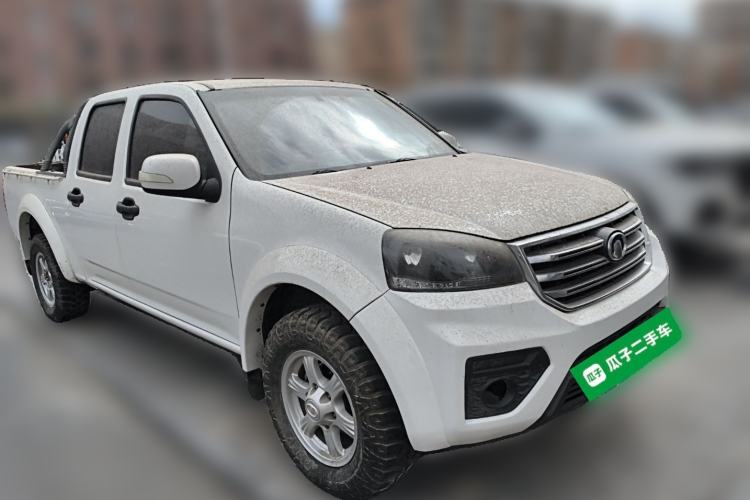 Used Great Wall Wingle 5 2017 2.4L European Version Gasoline Two-Wheel Drive Entry-Level Big Double Cab 4G69S4N Front Right 45 Deg