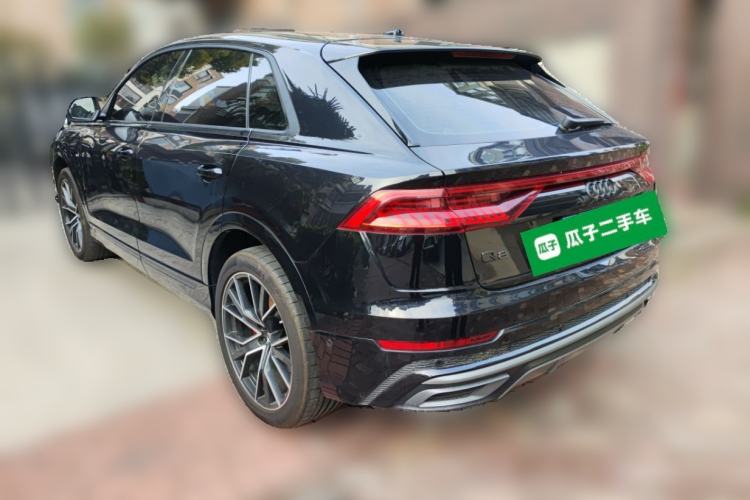 Used Audi Q8 2019 55 TFSI Prestige Dynamic Edition Rear Left 45 Deg