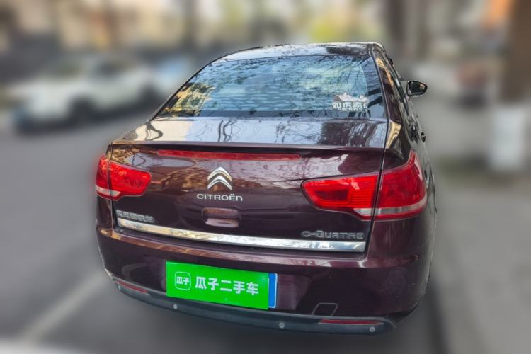 Used Citroen C-Quatre 2014 VTS Version 1.6L Manual - Premium Model Rear