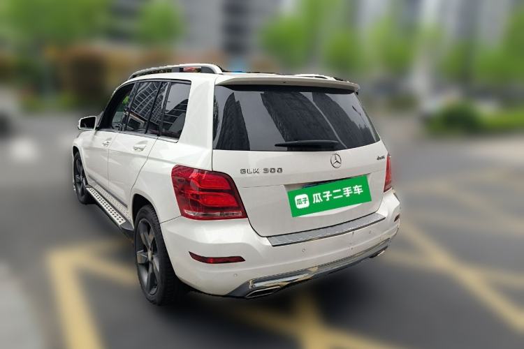 Used Mercedes-Benz GLK-Class 2013 GLK 300 4MATIC Dynamic Sunroof Model Rear Left 45 Deg