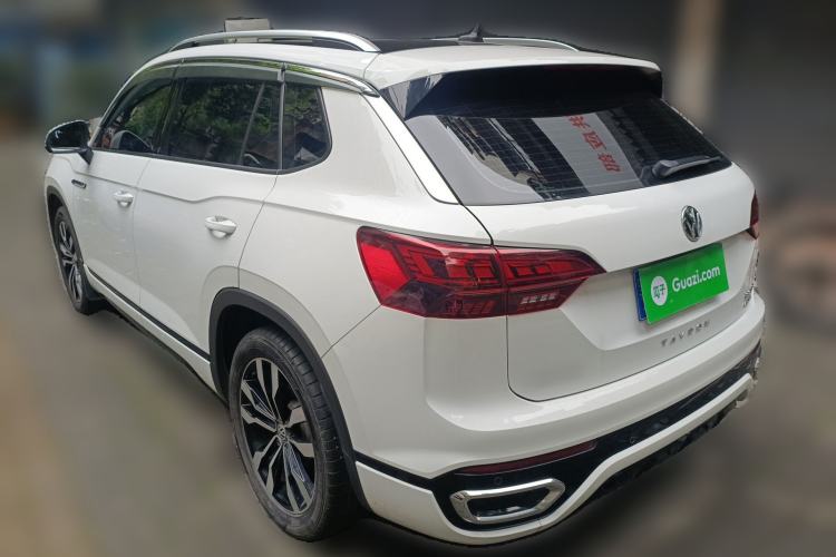 Used Volkswagen Tayron 2021 380TSI All-Wheel Drive R-Line Connected Version Rear Left 45 Deg