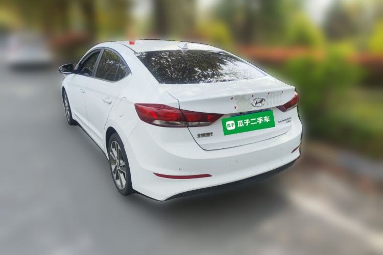 Used Hyundai Elantra (6th Generation / Lingdong) 2016 1.6L Automatic ZhiXuan – Elite Version Rear Left 45 Deg