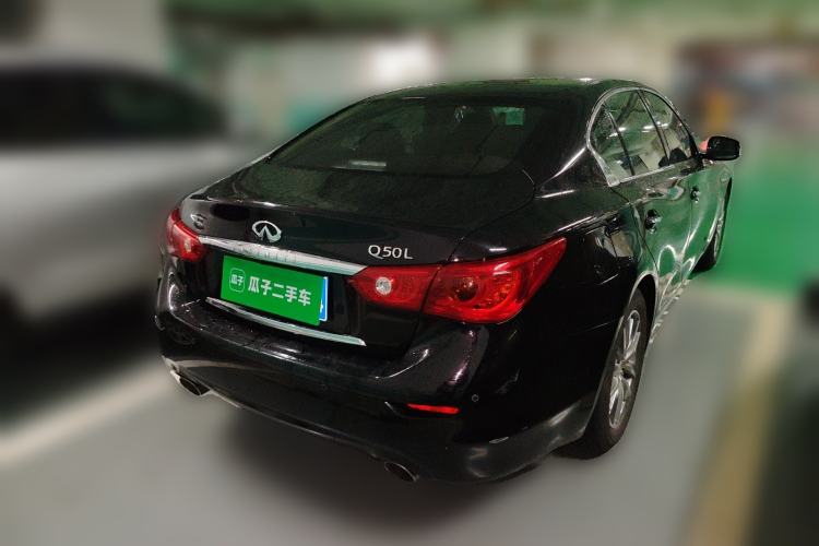 Used Infiniti Q50L 2015 2.0T Enjoyment Edition Rear Right 45 Deg