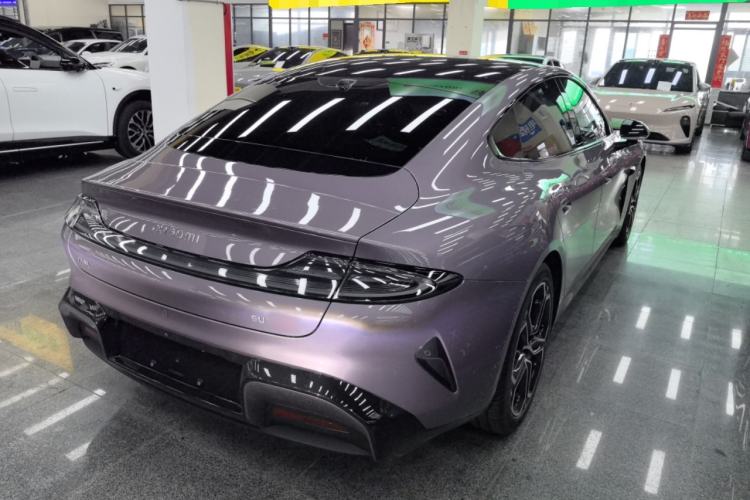 Used Xiaomi Auto SU7 2024 Four-Wheel Drive Ultra-Long Range Advanced Intelligent Driving Max Edition Rear Right 45 Deg
