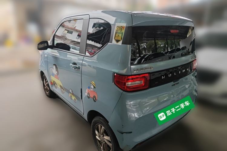 Used Wuling Hongguang MINIEV 2020 Enjoyment Model Lithium Iron Phosphate Rear Left 45 Deg