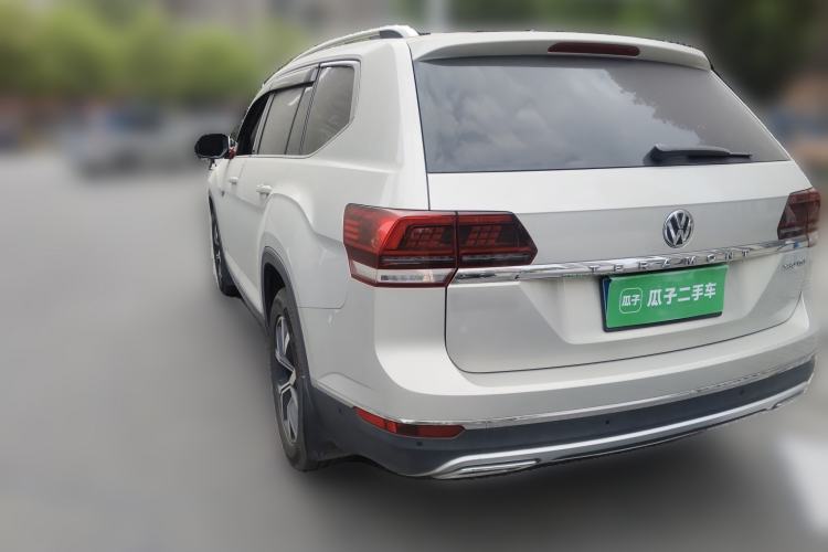 Used Volkswagen Teramont 2017 380TSI Four-Wheel Drive Luxury Edition Rear Left 45 Deg