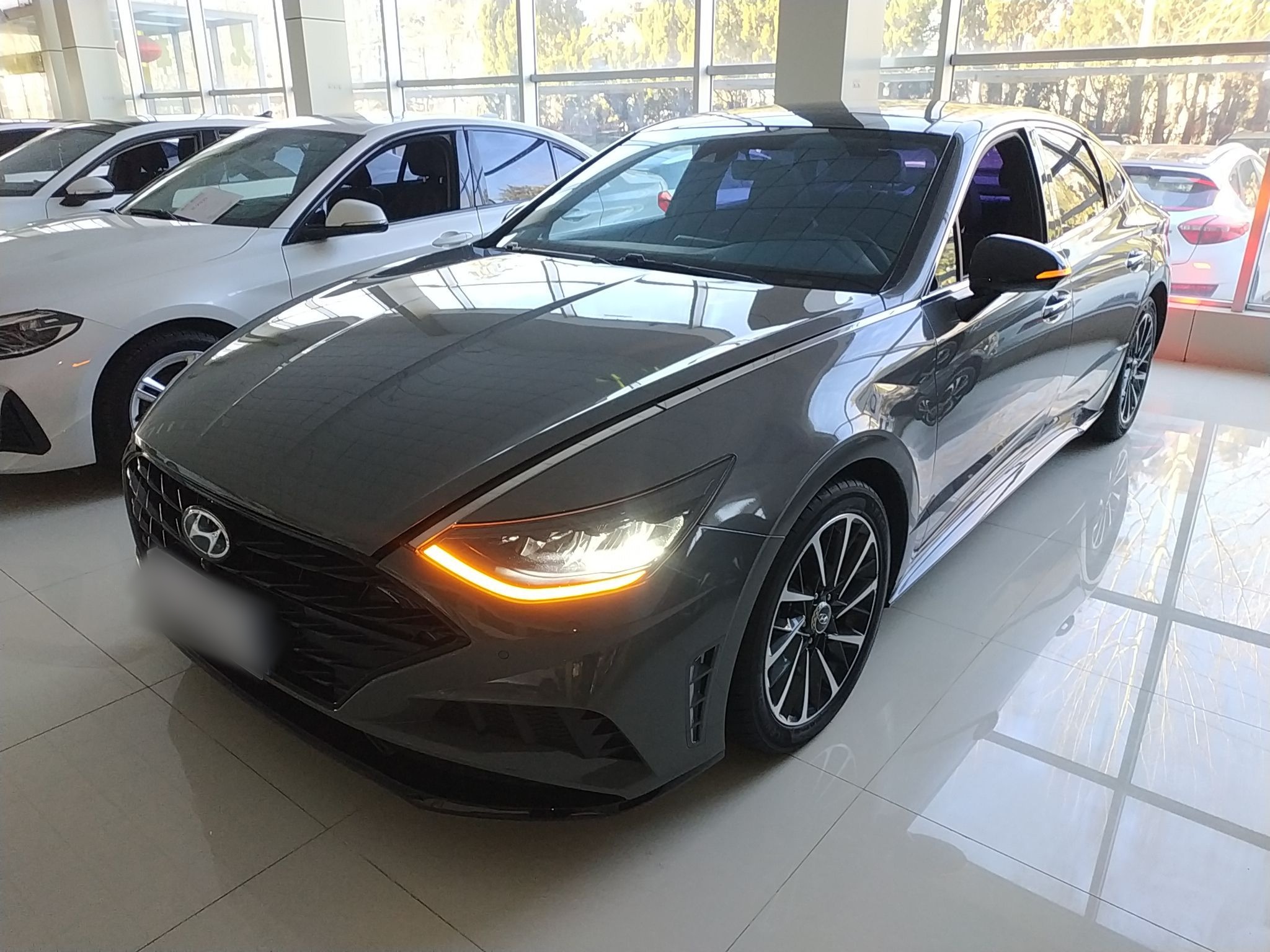 تحت مقدمة السيارة