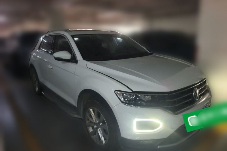 Used Volkswagen T-ROC 2019 230TSI DSG Two-Wheel-Drive Advanced Version China VI Standard Front Right 45 Deg