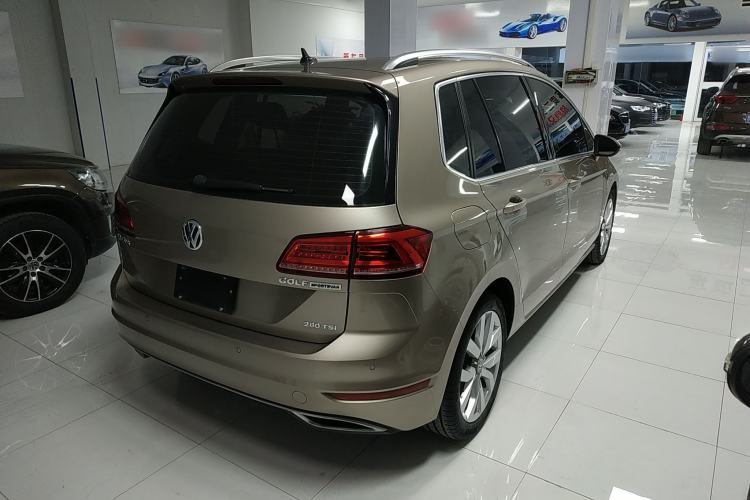 Used Volkswagen Golf Sportsvan 2019 280TSI Automatic Sentinel Model China VI Standard Rear Right 45 Deg