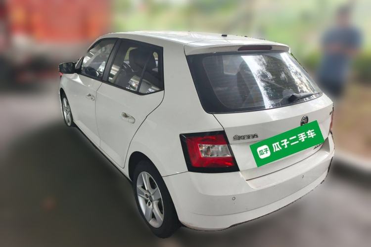 Used Skoda Fabia 2017 1.4L Automatic Car Enjoy Edition Rear Left 45 Deg